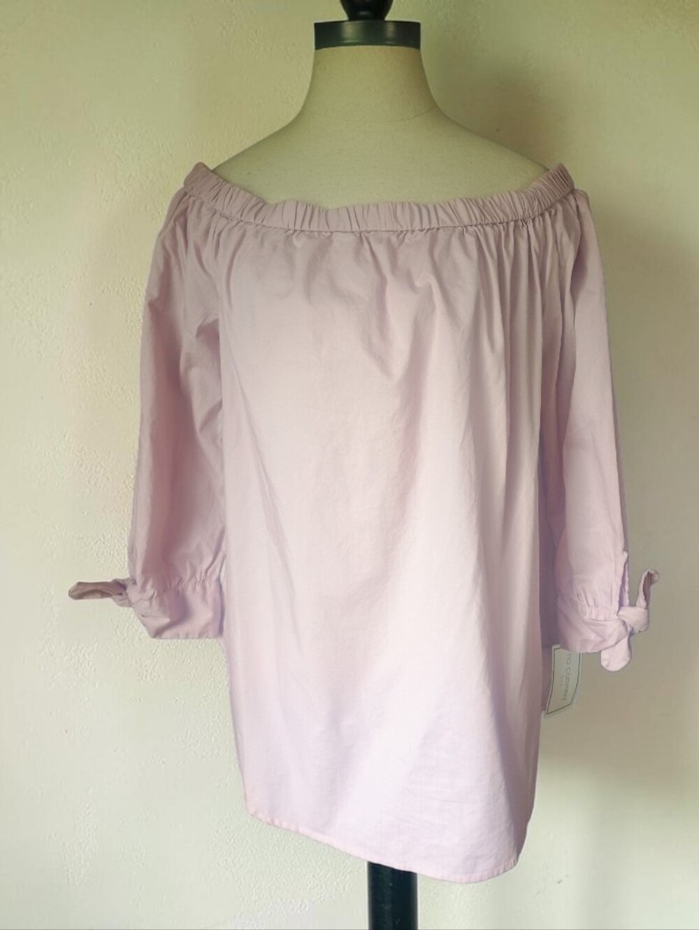 Off-Shoulder NWT 100% Cotton Blouse
